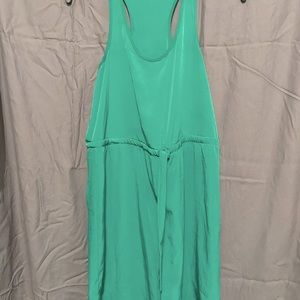 Lush green racerback dress